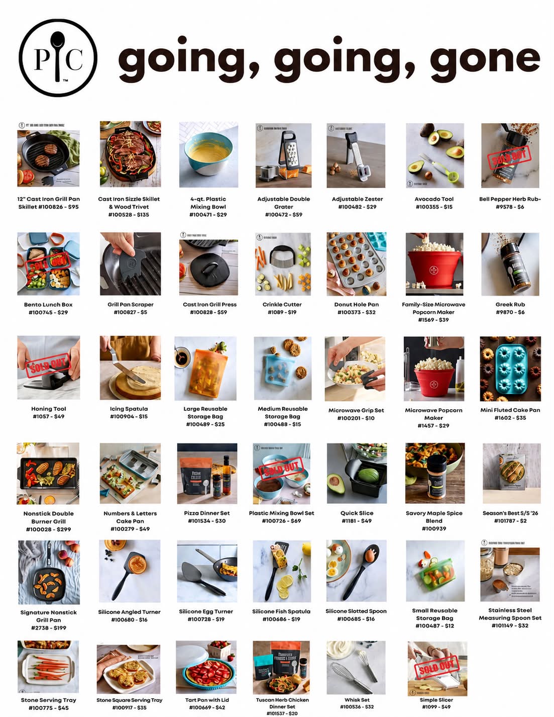 These Pampered Chef favorites are retiring at the end of the season! 🛍️ Once they’re gone, they’re gone for good, so now’s the time to grab any items you’ve been wanting before they sell out.

⏰ Available while supplies last through August 31, 2026 (11:59 PM CT).

See something you don’t want to miss? Let me know, or shop here: https://www.pamperedchef.com/pws/betsysbakery 💛
